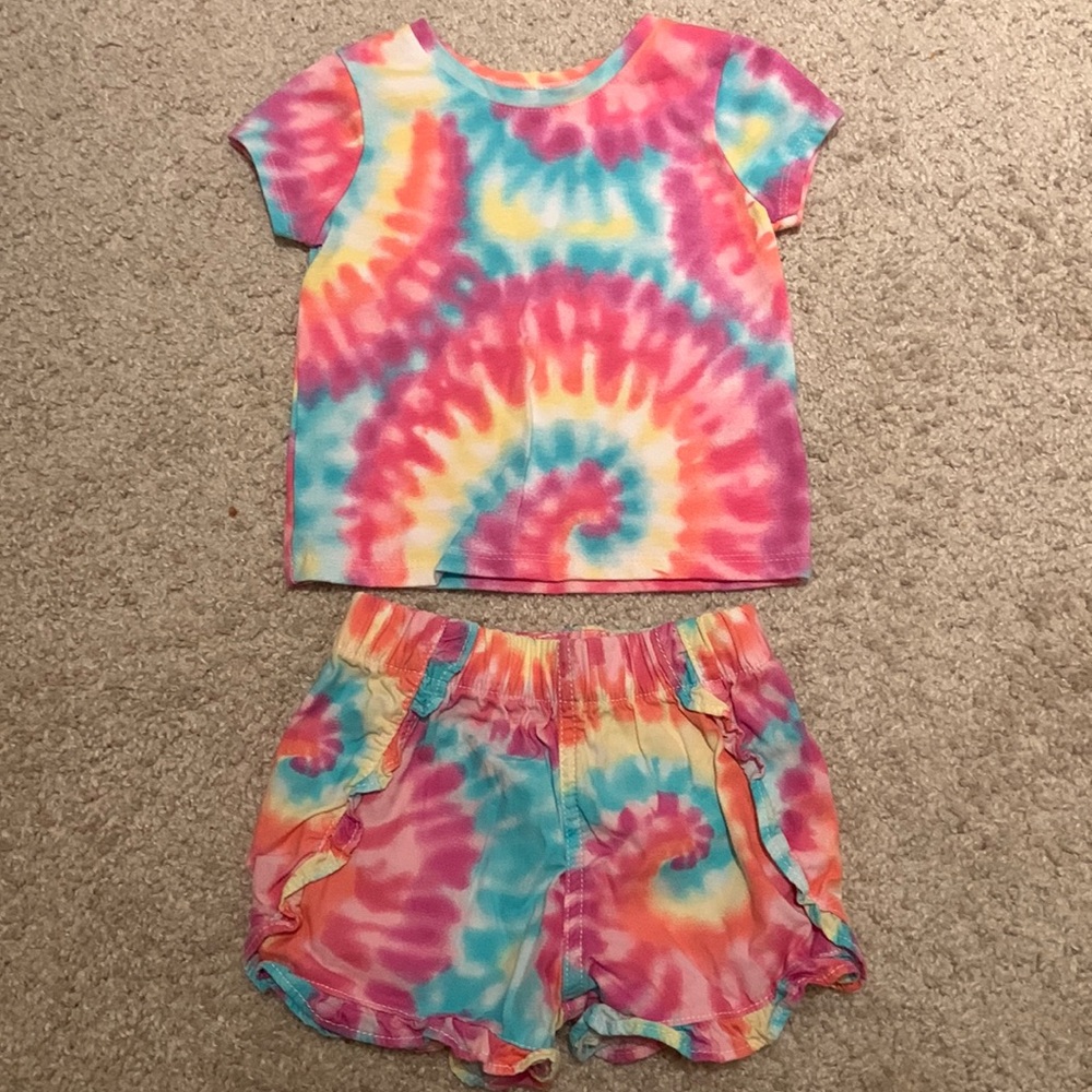 🎉 3 for $10 🎉 12 Month Tie-Dye T-Shirt Set